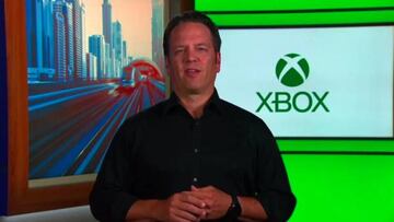 Phil Spencer durante el Samsung Unpacked 2020.