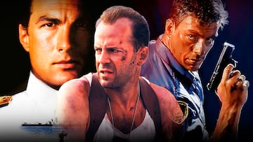 jungla de cristal bruce willis john mcclane die hard peliculas accion steven seagal jean claude van damme