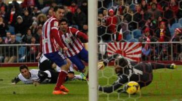 Diego Costa marca el 1-0.