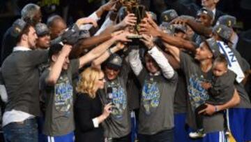 Los Golden State Warriors, los actuales campeones.