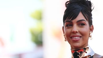 Argentine Spanish model Georgina Rodriguez arrives on September 1, 2022 for the screening of the film "Tar" presented in the Venezia 79 competition at the 79th Venice International Film Festival at Lido di Venezia in Venice, Italy. (Photo by Tiziana FABI / AFP) (Photo by TIZIANA FABI/AFP via Getty Images)