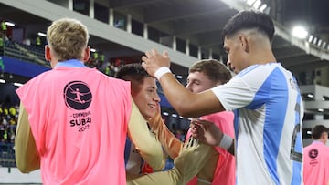 Formación posible de Argentina ante Paraguay en el Sudamericano Sub 20 de 2025