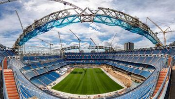 El Nuevo Bernabéu se prepara para recibir aficionados