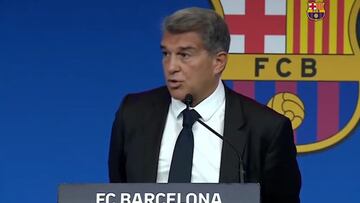 Laporta responde a Tebas: "Me sorprende, el trato personal es de respeto"