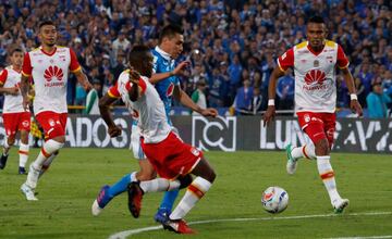 Millonarios - Santa Fe en El Campín en imágenes