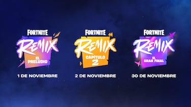 ¿A qué hora empieza la nueva temporada de Fortnite? Horarios de inicio de Remix Capítulo 2