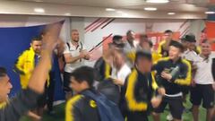 El eufórico festejo de Coquimbo tras avanzar en la Copa