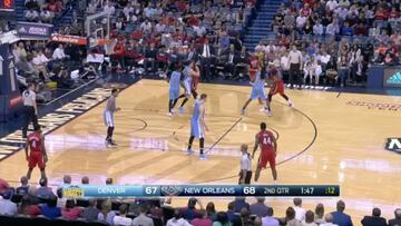 Resumen del New Orleans Pelicans-Denver Nuggets e la NBA