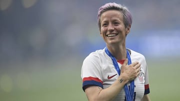 Megan Rapinoe ya obtuvo una nueva Copa del Mundo, por lo que piensa que ya es hora de que la FIFA tome cartas en el asunto y de paso a la igualdad salarial.