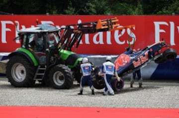 Los espectaculares accidentes de Daniil Kvyat y Nico Rosberg