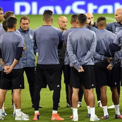 La arenga de Zidane: "Llegar aquí es lo más importante..."