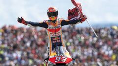 Marc M&aacute;rquez triunf&oacute; en Arag&oacute;n en la &uacute;ltima prueba de MotoGP. 