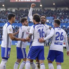 Cuatro victorias seguidas en La Romareda seis años después