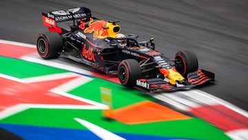 Max Verstappen (Red Bull RB15). México, F1 2019.