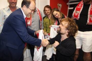 Game of Thrones visit Sevilla Football Club