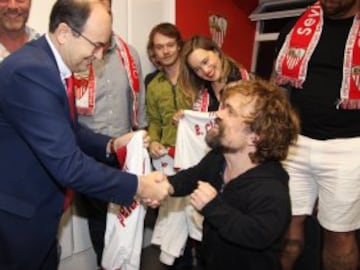 Game of Thrones visit Sevilla Football Club