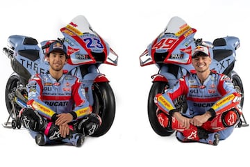Tras abandonar Aprilia el Gresini se enrola en la órbita Ducati como equipo cliente. Enea Bastianini y Fabio Di Giannantonio pilotarán las máquinas de Borgo Panigale.
