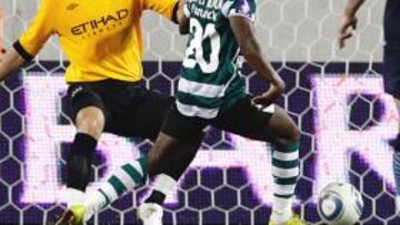 El delantero portugués de origen guineano Yannick Djaló hizo los dos goles del triounfo del Sporting ante el City en elel torneo cuadrangular 'Barclay New York Challenge', que se disputa en el Red Bulls Arena en New Jersey.