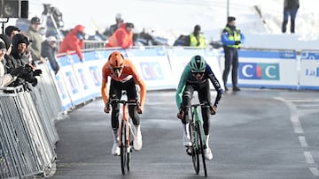 Carlos Rodríguez y Matthew Riccitello, en el Tour de Provenza.