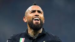Arturo Vidal se quedó fuera del clásico ante la Juventus
