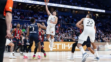 Resumen del Real Madrid vs Baskonia, jornada 15 de la Euroliga