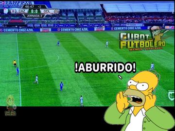 Derrota del Cruz Azul acapara los memes de la jornada