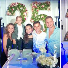 Messi, Suárez y Paulinho, acuden a la fiesta de cumpleaños de la mujer de Coutinho