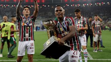 ¡Héroe! Jhon Arias anota doblete y le da la Recopa Sudamericana a Fluminense