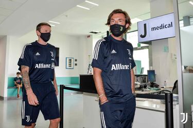 Juventus inicia la era Andrea Pirlo con exámenes médicos 