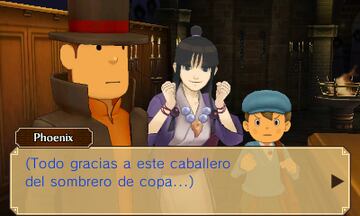 Captura de pantalla - El Profesor Layton vs. Phoenix Wright: Ace Attorney (3DS)