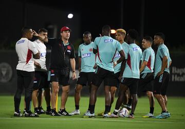 Primer entrenamiento en campo de la Selección Colombia de cara al amistoso ante Paraguay en Fort Lauderdale.