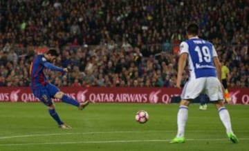 Messi anotó el 1-0.