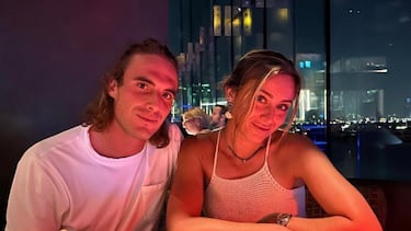 Tsitsipas: Badosa me inspira, me motiva para ser mejor