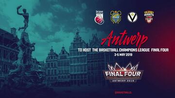 La Final Four de la Champions League se jugará en Amberes