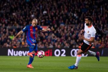 Mascherano y Montoya.