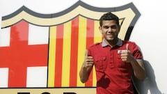 Dani Alves' eight seasons at Camp Nou with Barcelona