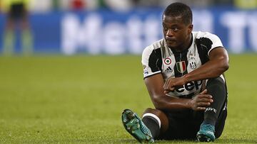 Patrice Evra, con la Juventus, en 2016.