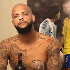 Las mejores frases de Felipe Melo en 2020: "En Brasil rotábamos para dar patadas a Messi"