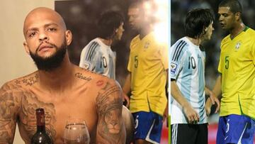 Las mejores frases de Felipe Melo en 2020: "En Brasil rot¨¢bamos para dar patadas a Messi"