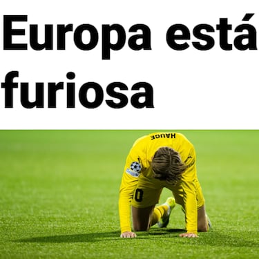 “Europa está furiosa con el Bodo...” 