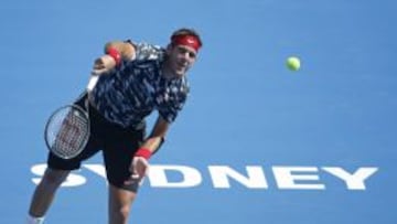 Del Potro, en Sydney a principios de a&ntilde;o. 