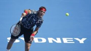 Del Potro, en Sydney a principios de año.