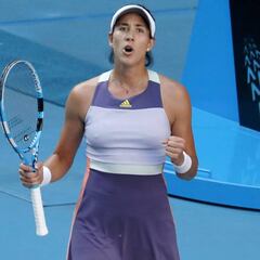 Muguruza: "Sería genial ganar algún día los cuatro Slams"