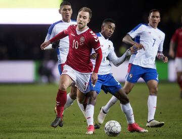 Los daneses se impusieron a los canaleros de cara al Mundial de Rusia. Aquí te dejamos las postales que dejó el partido celebrado en Dinamarca.