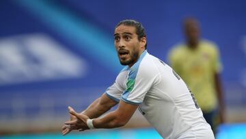 Martín Cáceres ya entrena con LA Galaxy