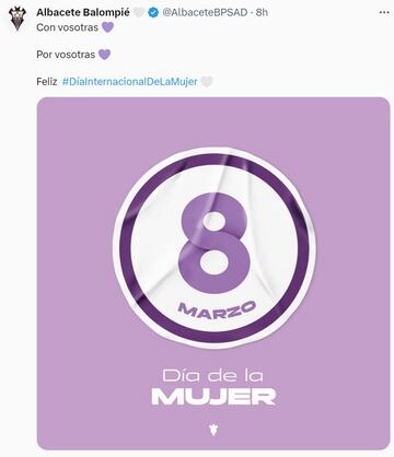 Reivindicando la igualdad: famosas y deportistas celebran el Día Internacional de la Mujer