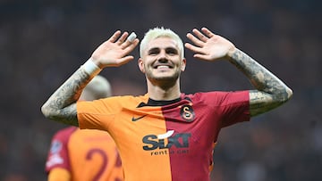 Icardi, con el Galatasaray.