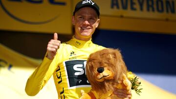 Chris Froome luce otra vez de amarillo en el Tour de Francia.