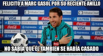 Ramos y Messi, protagonistas de los memes del fin de semana