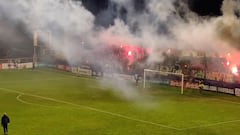 Los ultras desatan otro lío en Francia: ¡estuvo suspendido!